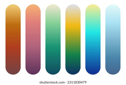 gradient color background. Modern screen vector design for mobile app. Soft color gradients.