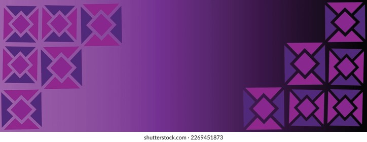 gradient color background with modern shape.