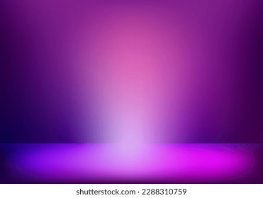 gradient color background with purple color. vector illustration. studio design concept
