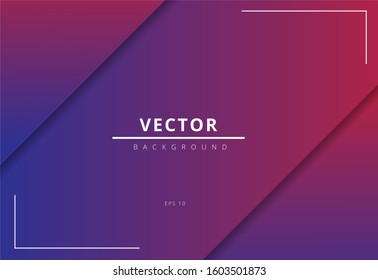 gradient color background with shape and line for banner and landing page eps 10