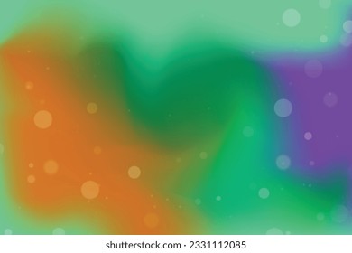 Gradient color with blurry dot background. Vector illustration.