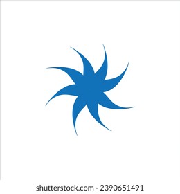 A gradient color circle design