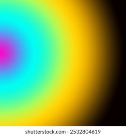 Gradient color circles, suitable for background and wallpaper