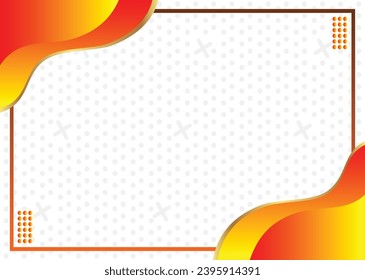 Esquina de color degradado con líneas de oro llamativas sobre fondo blanco