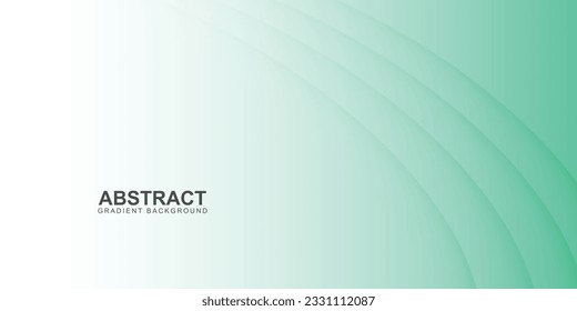 Gradient color curved banner background. Vector illustration.