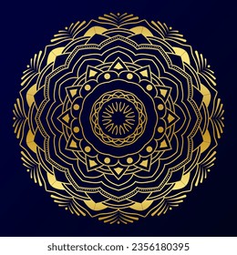 Gradient color Decorative ornament Ethnic mandala design background. Mandala abstract, colorful, Vector background, wallpaper, Luxury mandala, Decorative ornaments patterns, design elements.