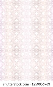 Gradient color Design With Abstract Hand Drawn Floral Pattern With Decorative Element. Vector Illustration. Seamless.