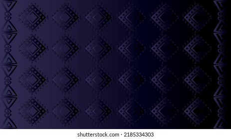 Gradient Color Fabric Pattern Design Vector Illustration 