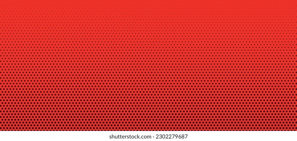 Gradient color halftone pattern diagonal vector illustration. Red dots halftone texture. Pop Art blue pink halftone, comics Background. Halftone design element as background.