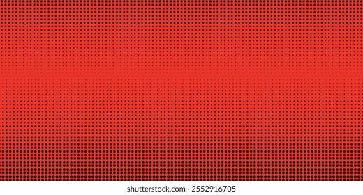 Gradient color halftone pattern diagonal vector illustration. Red dots halftone texture. Pop Art blue pink halftone, comics Background. Halftone design