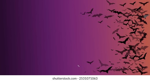 Cor do gradiente para o plano de fundo do tema do halloween 