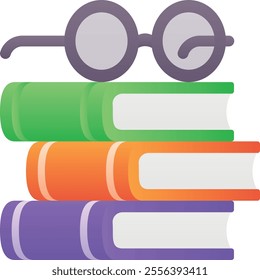 Gradient color illustration for Diary books