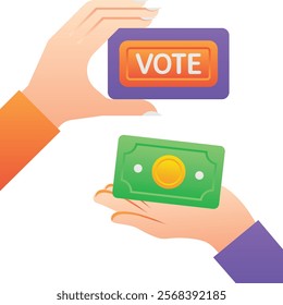 Gradient color illustration for Illegal purchase
