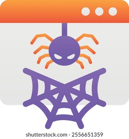 Gradient color illustration for Spy technology