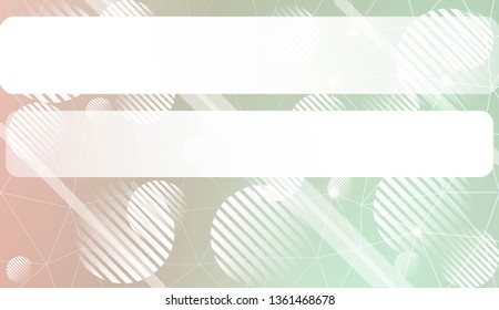 gradient color illustration in a triangles, line, circle, space for text style. Smart business design. Vector illustration