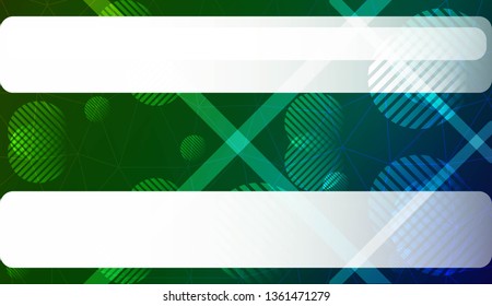 gradient color illustration in a triangles, line, circle, space for text style. Smart business design. Vector illustration