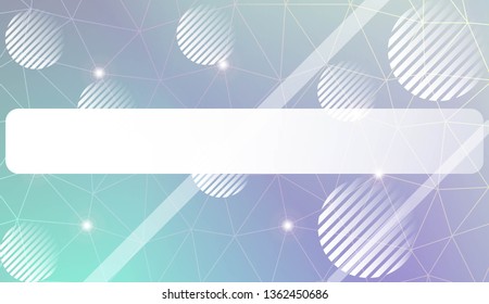 gradient color illustration in a triangles, line, circle, space for text style. Smart business design. Vector illustration