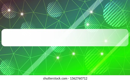 gradient color illustration in a triangles, line, circle, space for text style. Smart business design. Vector illustration