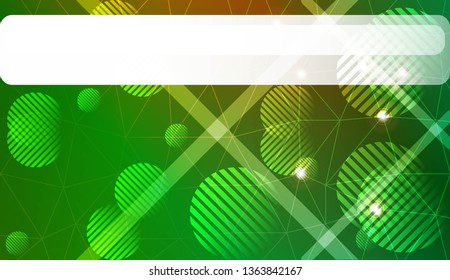 gradient color illustration in a triangles, line, circle, space for text style. Smart business design. Vector illustration