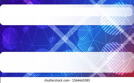 gradient color illustration in a triangles, line, circle, space for text style. Smart business design. Vector illustration