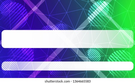 gradient color illustration in a triangles, line, circle, space for text style. Smart business design. Vector illustration