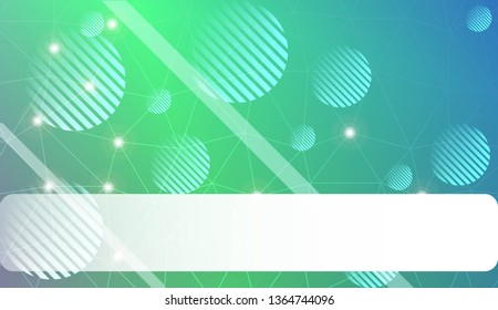 gradient color illustration in a triangles, line, circle, space for text style. Smart business design. Vector illustration