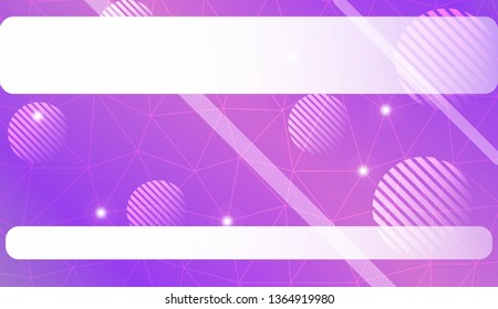gradient color illustration in a triangles, line, circle, space for text style. Smart business design. Vector illustration