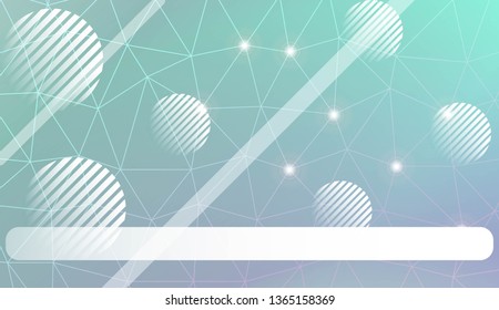gradient color illustration in a triangles, line, circle, space for text style. Smart business design. Vector illustration