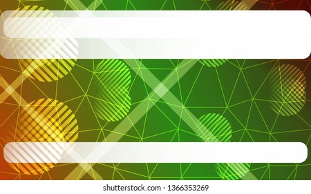 gradient color illustration in a triangles, line, circle, space for text style. Smart business design. Vector illustration