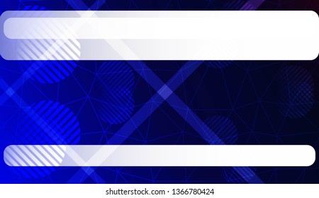 gradient color illustration in a triangles, line, circle, space for text style. Smart business design. Vector illustration