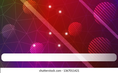 gradient color illustration in a triangles, line, circle, space for text style. Smart business design. Vector illustration