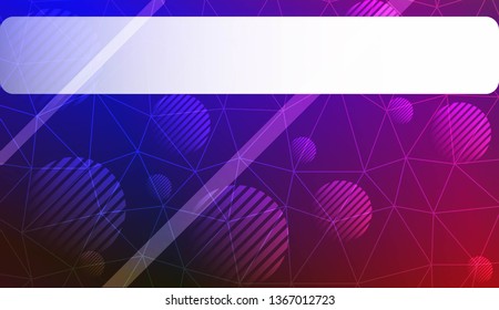 gradient color illustration in a triangles, line, circle, space for text style. Smart business design. Vector illustration