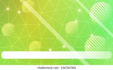 gradient color illustration in a triangles, line, circle, space for text style. Smart business design. Vector illustration