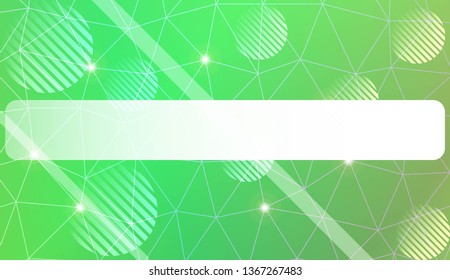gradient color illustration in a triangles, line, circle, space for text style. Smart business design. Vector illustration