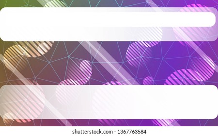 gradient color illustration in a triangles, line, circle, space for text style. Smart business design. Vector illustration