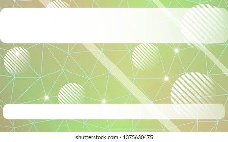 gradient color illustration in a triangles, line, circle, space for text style. Smart business design. Vector illustration