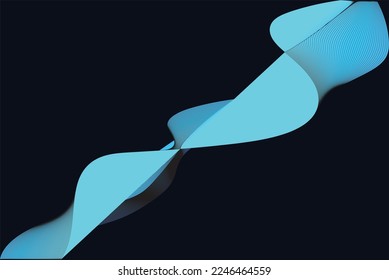 a gradient color line illustration image