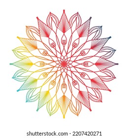color de degradado mandala, fondo de diseño mandala, diseño mandala, patrón Mandala libro de coloreo Diseño de fondo de arte, patrón de baldosas, tarjeta de saludo, diseño de mandala set, negro,mandala diseño

