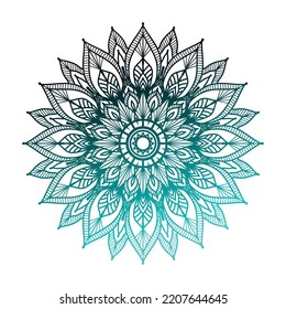 color de degradado mandala, fondo de diseño mandala, diseño mandala, patrón de Mandala libro de coloreo Diseño de fondo artístico, patrón de baldosas, tarjeta de saludo, 

