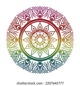 gradient color mandala, mandala design background,mandala design,Mandala pattern Coloring book Art wallpaper design, tile pattern, greeting card, 