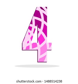 Gradient color number four for logo or corporate identity 