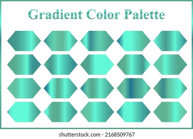 gradient color palette, gradient color set, gradient color
