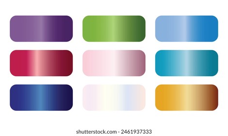 Gradient color palette. Color Shape Gradient 