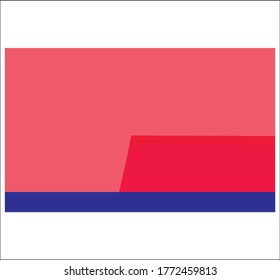 Color del degradado rosa, rojo y azul