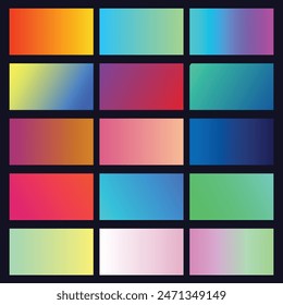 Gradient color plate with Illustrator 02