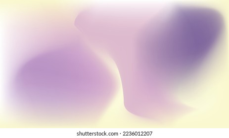 Gradient color with purple and pink soft color theme