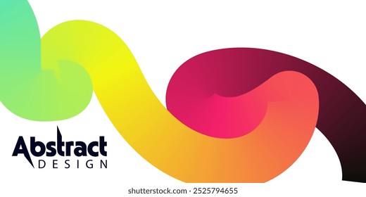 gradient color, Vector 3D abstract background with paper cut shapes. Colorful carving art. Paper craft landscape with gradient fade colors. Minimalistic design, abstract design background