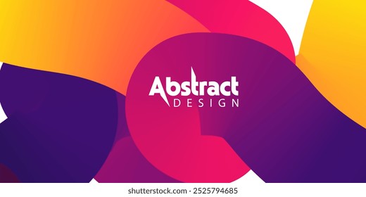 gradient color, Vector 3D abstract background with paper cut shapes. Colorful carving art. Paper craft landscape with gradient fade colors. Minimalistic design, abstract design background