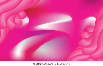 Gradient color wavy fluid shapes background design for cover, landing page, wallpaper.