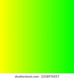 Gradient color, Yellow and green color gradation banner poster